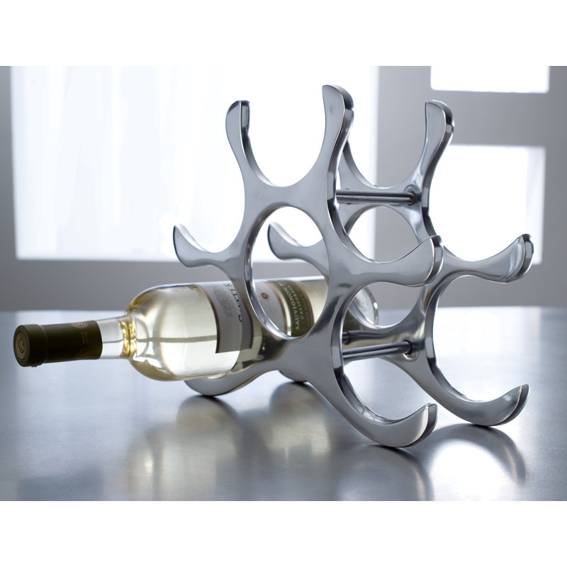Kindwer 6 Bottle Tabletop Wine Rack & Reviews Wayfair